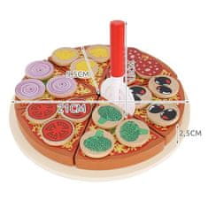 Northix Drvena pizza - set 22471