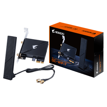 Gigabyte GC-WIFI7 mrežna kartica, 2Tx2R, tropojasni WIFI 7, BT 5.3, PCIe