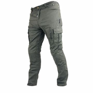 Cappa Racing Muške moto traperice REACHER zelene