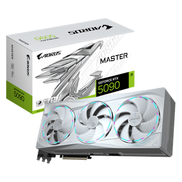 Gigabyte AORUS GeForce RTX 5090 MASTER ICE 32G grafička kartica, 32GB GDDR7 (GV-N5090AORUSM ICE-32GD)