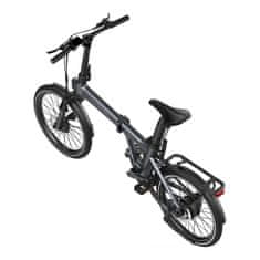 A DECE OASIS Air 20 Ultra električni bicikl, sklopivi, tamnosivi