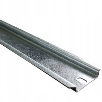 DOK MONTAŽNA ŠINA DIN TH-35 TRAKA 70 CM GLATKI ČVRSTI MONTAŽNI NOSAČ