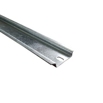 DOK MONTAŽNA ŠINA DIN TRAKA TH-35 15 CM GLATKI ČVRSTI MONTAŽNI NOSAČ