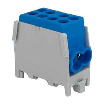 Pollmann RAZVODNI BLOK MOSTNI TERMINAL 1P 1,5-25MM2 PLAVI