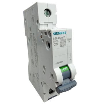 Siemens prekidač C20A, 1P, osigurač 10KA 0187