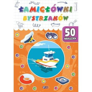 Fenix BRIGHT PEOPLE'S PUZZLES ZAGONETKE ZA DJECU KNJIGA + 50 NALJEPNICA