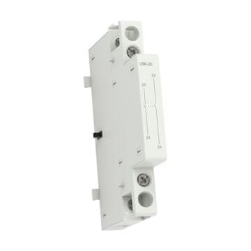 ELKO POMOĆNI KONTAKT ZA DVOSTRUKI KONTAKTOR 2xNO 2-NO 2x6A UNIVERZALNI
