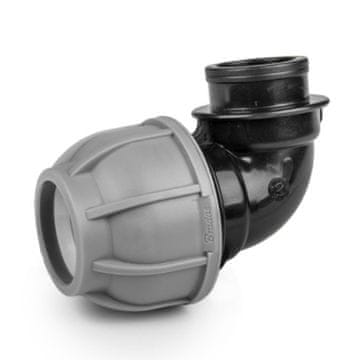 Bradas KOLJENO ZA PE CIJEV 20MM 90° S UNUTARNJIM NAVOJEM 3/4" PN10 VRTNO