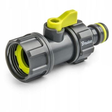 Bradas PRIKLJUČAK S KUGLASTIM VENTILOM ZA SLAVINU GW 3/4" ADAPTER ZA VRTNO CRIJEVO