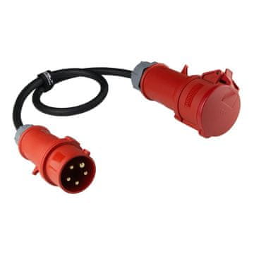 DOK ADAPTER ZA NAPAJANJE 1M ADAPTER 16A 5P UTIKAČ NA 32A 5P UTIČNICU 400V