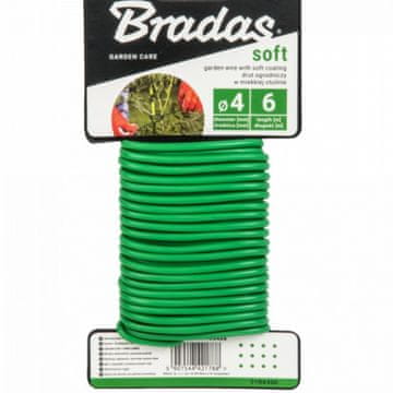 Bradas VRTNA ŽICA S PVC-OM, MEKA ZA VISICE 5 MM X 4 M