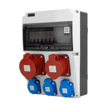 DOK RAZVODNA ORMA ZGRADE ERBETKA 32A 16A 3X230V SCHUKO SIEMENS ZAŠTITA