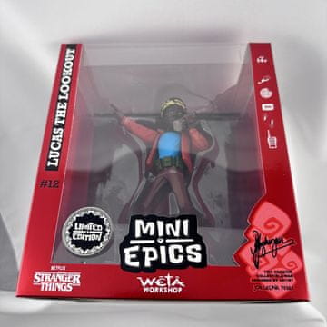 eaglemoss WColl figurica iz serije Stranger Things Lucas the Lookout 14 cm LE ME