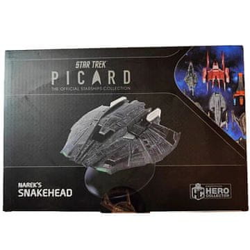 eaglemoss Kolekcionarski model broda Star Trek Picard Narek's Snakehead 14x12cm
