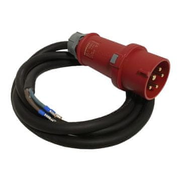 DOK PRIKLJUČNI KABEL S UTIKAČEM GLAVNI KABEL 16A 5P 5X2.5MM2 2M