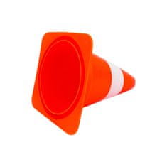 DOK REFLEKTIVNI STUPIĆ ZA UPOZORENJE NA CESTI 30 CM, KONUS OD MEKOG PVC-A
