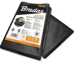 Bradas AGROTEKSTILNA CRNA MALČ PROTIV KOROVA 50G/M2 1,6X10 M