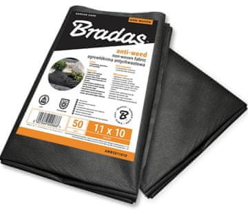 Bradas AGROTEKSTILNA CRNA MALČ PROTIV KOROVA 50G/M2 1,6X5 M
