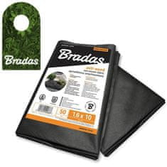 Bradas AGROTEKSTILNA CRNA MALČ PROTIV KOROVA 50G/M2 1,6X10 M