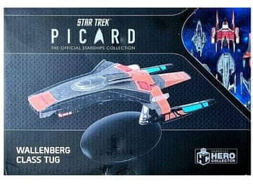 eaglemoss Kolekcionarski model tegljača klase Star Trek Picard Wallenberg 22 cm