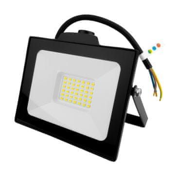 GTV 30W LED reflektor sa senzorom pokreta GT-GCR30W-64 crni IP65 vanjska rasvjeta 3000lm