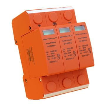 DOK ODVODNIK PRENAPONA 3P 1000V DC T2 ZA FOTONAPONSKE INSTALACIJE
