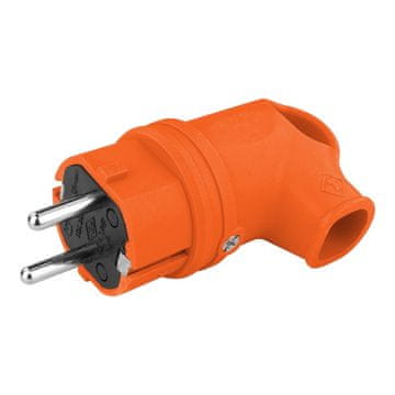 tp electric GUMENI KUTNI UTIKAČ 16A 230V NARANČASTI NJEMAČKI HERMETIČKI SCHUKO