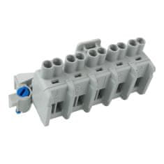 Henkel RAZVODNA KUTIJA 104X104X70 S TERMINALIMA 5X2 5MM2 IP66 SIVA HERMETIČKA