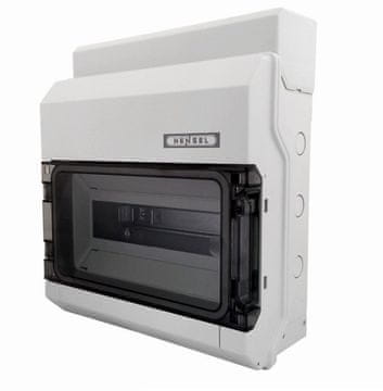 Henkel HERMETIČKA MODULARNA RAZVODNA PLOŠČA 1x12 NADGRADNA MONTAŽA IP54 PE/N TERMINAL