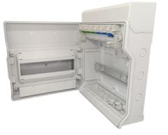 Henkel HERMETIČKA MODULARNA RAZVODNA PLOŠČA 1x12 NADGRADNA MONTAŽA IP54 PE/N TERMINAL