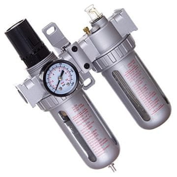 ZRAČNI BLOK 2 MIKRON FILTER REDUKTOR ODVOD ULJA 1/2"