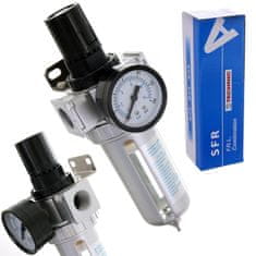 Zračni filter, reduktor, dehidrator, separator 40um 1/2" za kompresor