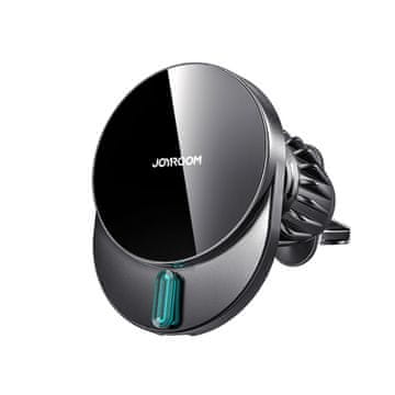 Joyroom Magnetski držač za telefon s induktivnim punjačem od 15 W za ventilacijski otvor - crni