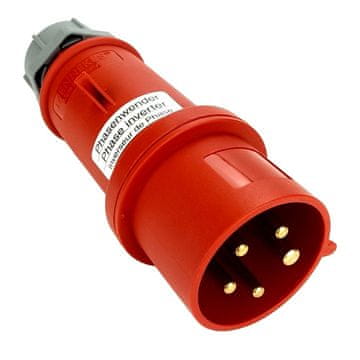 Mennekes ProTOP utikač 32A 5p 6h 400V IP44 2-dijelni s faznim inverterom 3322 5530