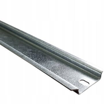 DOK MONTAŽNA ŠINA DIN TH-35 TRAKA 75 CM GLATKI ČVRSTI MONTAŽNI NOSAČ
