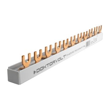 DOK SZYNA ŁĄCZENIOWA GRZEBIENIowa 3-FAZOWA 11-MODUŁOWA 12MM2 MOSTEK DO ESÓW