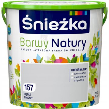 Śnieżka Colors of Nature lateks unutarnja boja Zimski pejzaž 2,5L