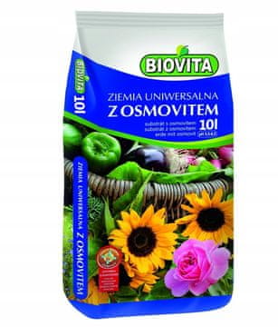 BioVita univerzalna zemlja s Osmovitom pH 5,5-6,5 10L