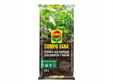 COMPO Kompozitni supstrat za zelene biljke i palme pH 5,0-6,5 20 L