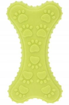 Koopman Igračka za pse od gumene kosti 10 cm. Žvače i donosi u jednom.