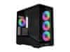 Vector V100 MINI kućište za računalo, Micro-ATX, kaljeno staklo, crno (G99.V100RMIX.00)