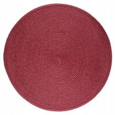 Altom Slamnati podmetač za tanjure, bordo, 38 cm, 1 kom.