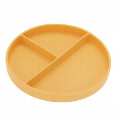 Koopman Silikonski tanjur s odjeljcima za djecu, razne boje, 20 cm, 1 kom.
