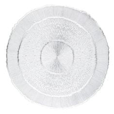 Altom Podmetač za tanjure, zrake, srebrni, 38 cm, 1 kom.