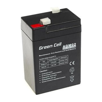 Green Cell Zamjenska baterija AGM02 6V / 4,5Ah
