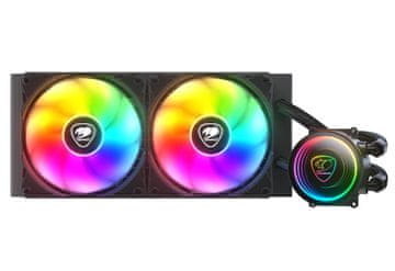 Cougar Poseidon Vistek ARGB 240 AiO CPU hladnjak, crni (CGR-PSDVARGB-B-240)