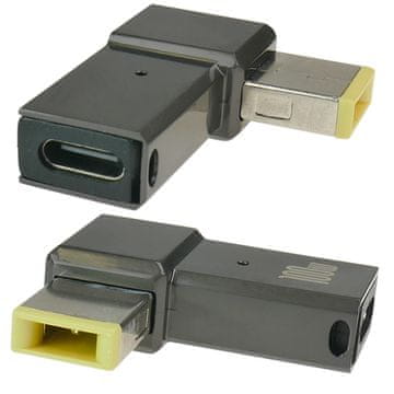 Adapter usb-c za napajanje laptopa s utičnicom 11,0x4,5mm + pin