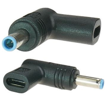 Adapter usb-c za napajanje laptopa s utičnicom 4,5x3,0mm + pin