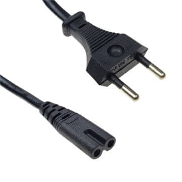 Kabel za napajanje 230V | C7 | ravni | 0,3m