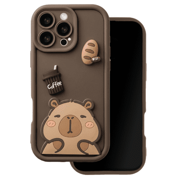 Onasi Coffe Time 3D silikonska maskica za Samsung Galaxy A37